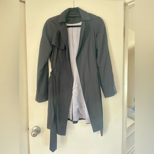 Zara Navy Women's Trench Coat